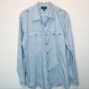 Marc Ecko XL Men’s Long Sleeve Button Down Utility